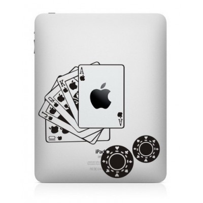 Poker iPad Decal